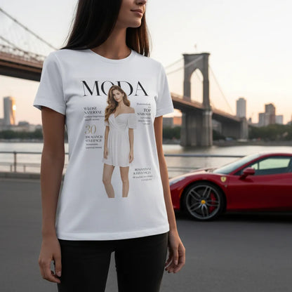 Okładka gazety na prezent - Koszulka z nadrukiem