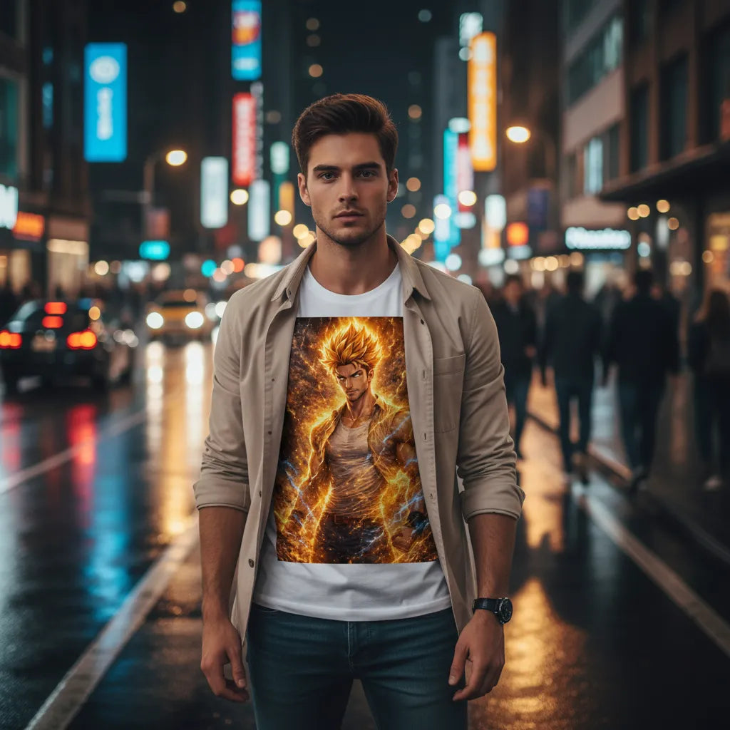 Koszulka energy power style ze zdjęcia - koszulka z własnym nadrukiem