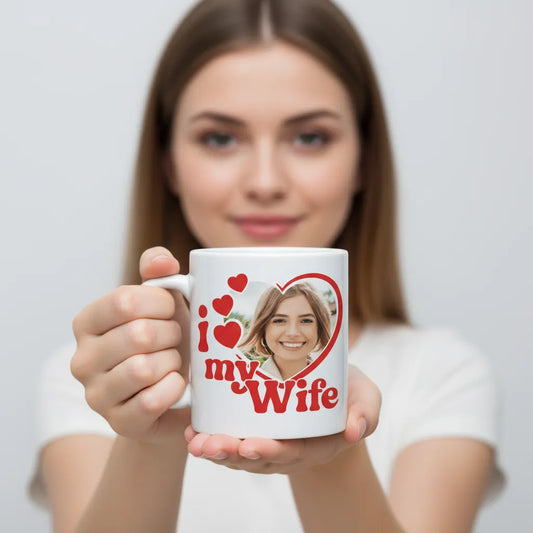 Kubek Prezent dla Żony ze Zdjęciem Personalizowany