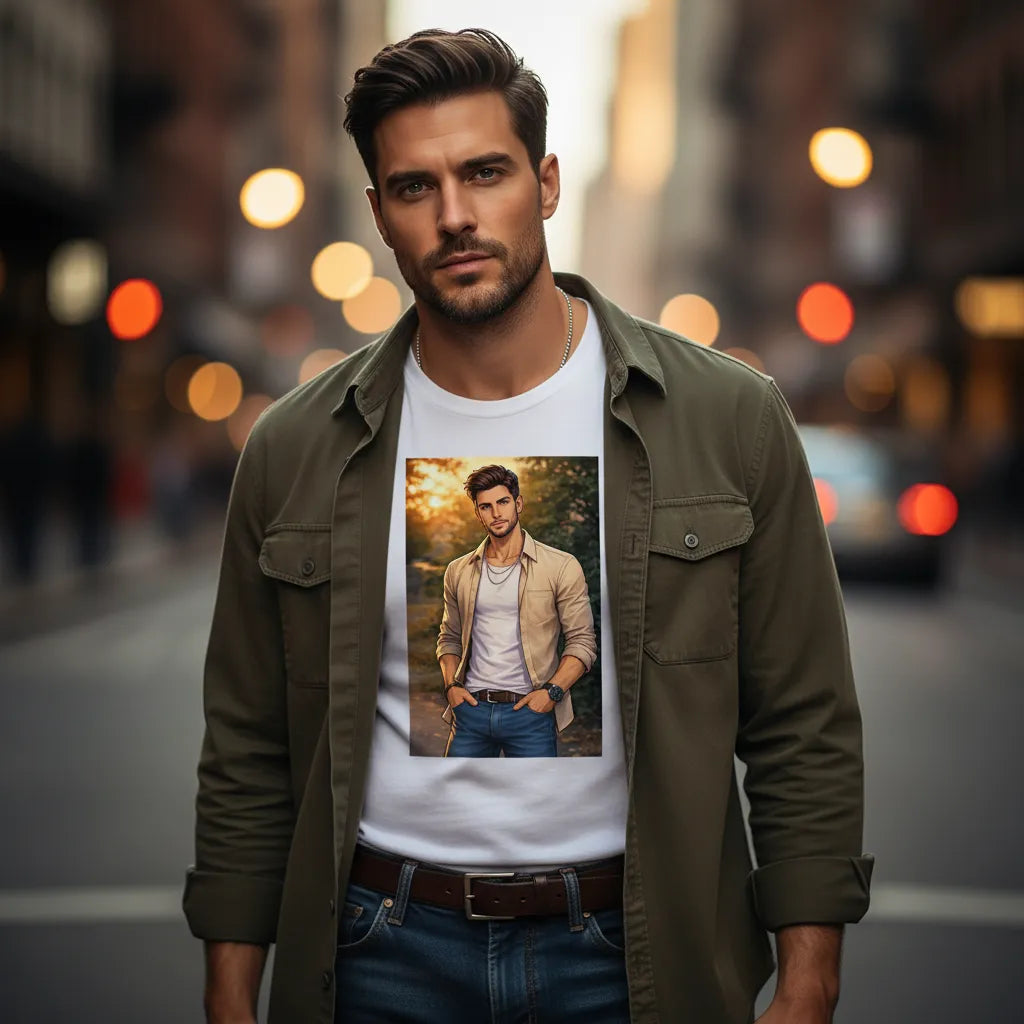 Koszulka game style ze zdjęcia - Postać z gry