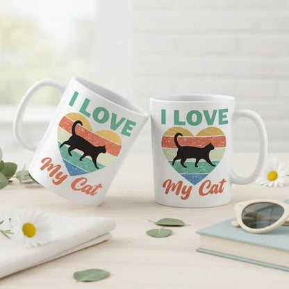 Kubek I Love My Cat