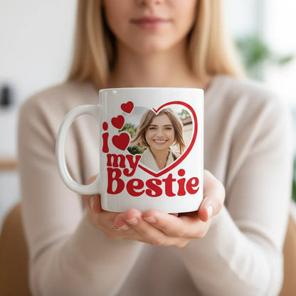 Kubek dla Przyjaciółki ze Zdjęciem Personalizowany