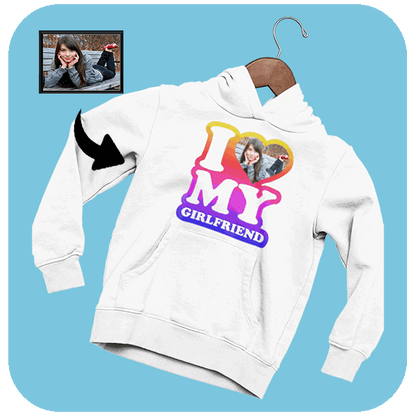 Bluza I Love My Girlfriend z nadrukiem