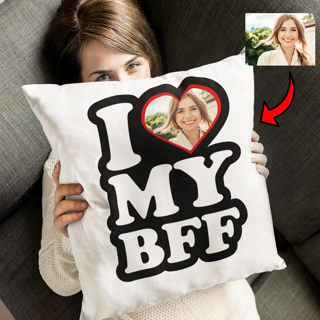 Poduszka ze zdjęciem Bestfriend
