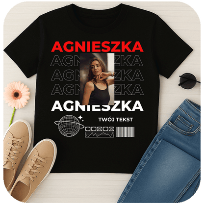 Koszulka z Imieniem i Zdjęciem