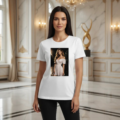Koszulka glamour style - t shirt damski