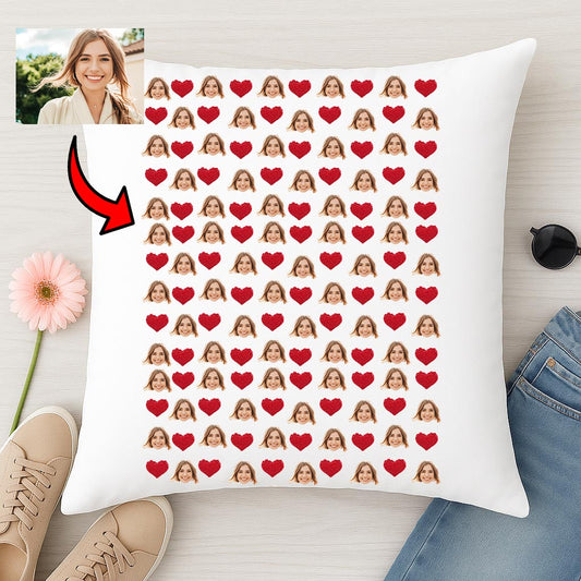 Poduszka ze zdjęciem Serca