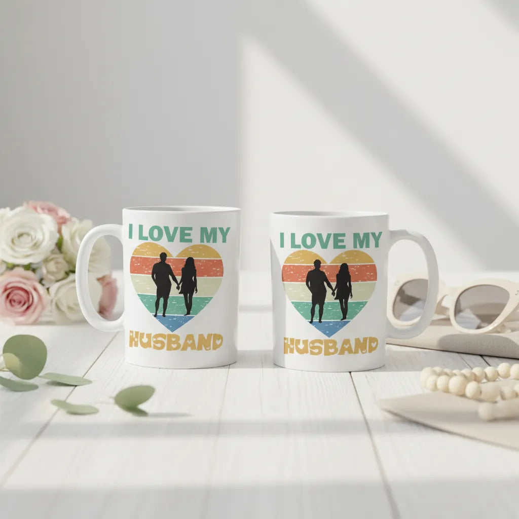 Kubek I Love My Husband - Dla męża