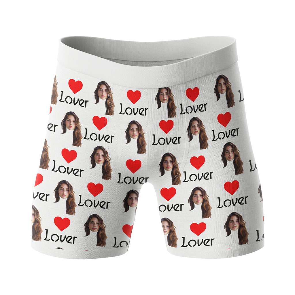 Personalizowane Bokserki z Twarzą Lover