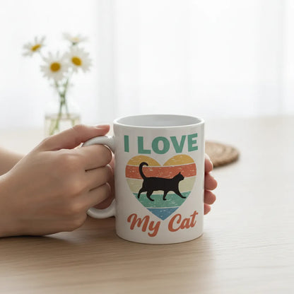 Kubek I Love My Cat