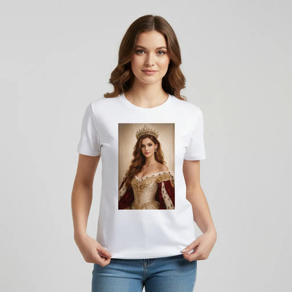 Koszulka Królewski Portret ze zdjęcia - Prezent dla rodziny