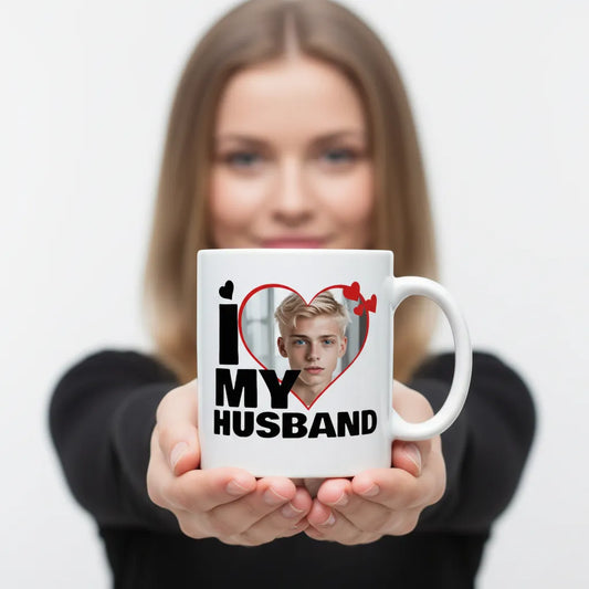 Kubek z Napisem dla Męża Personalizowany Prezent