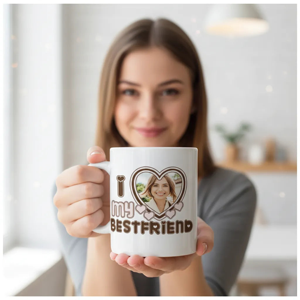 Kubek dla Przyjaciółki ze Zdjęciem Prezent