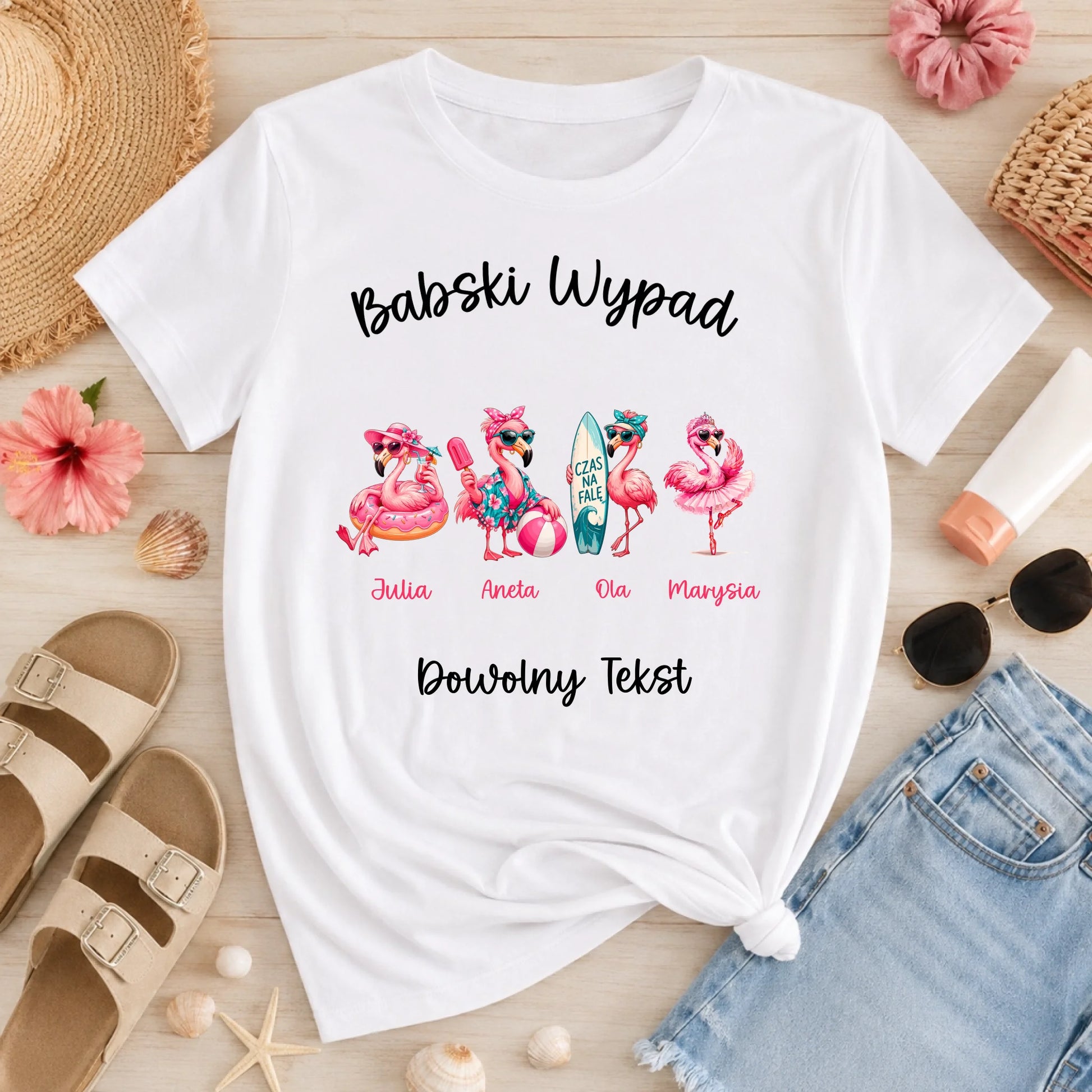 damska wakacje biała