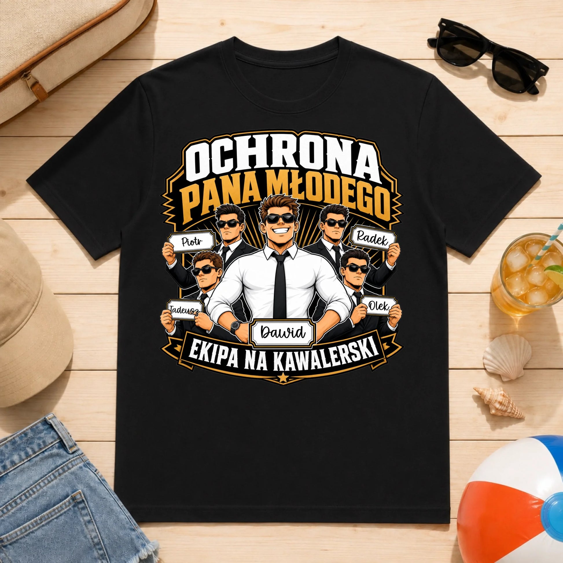 Meska wakacje czarna