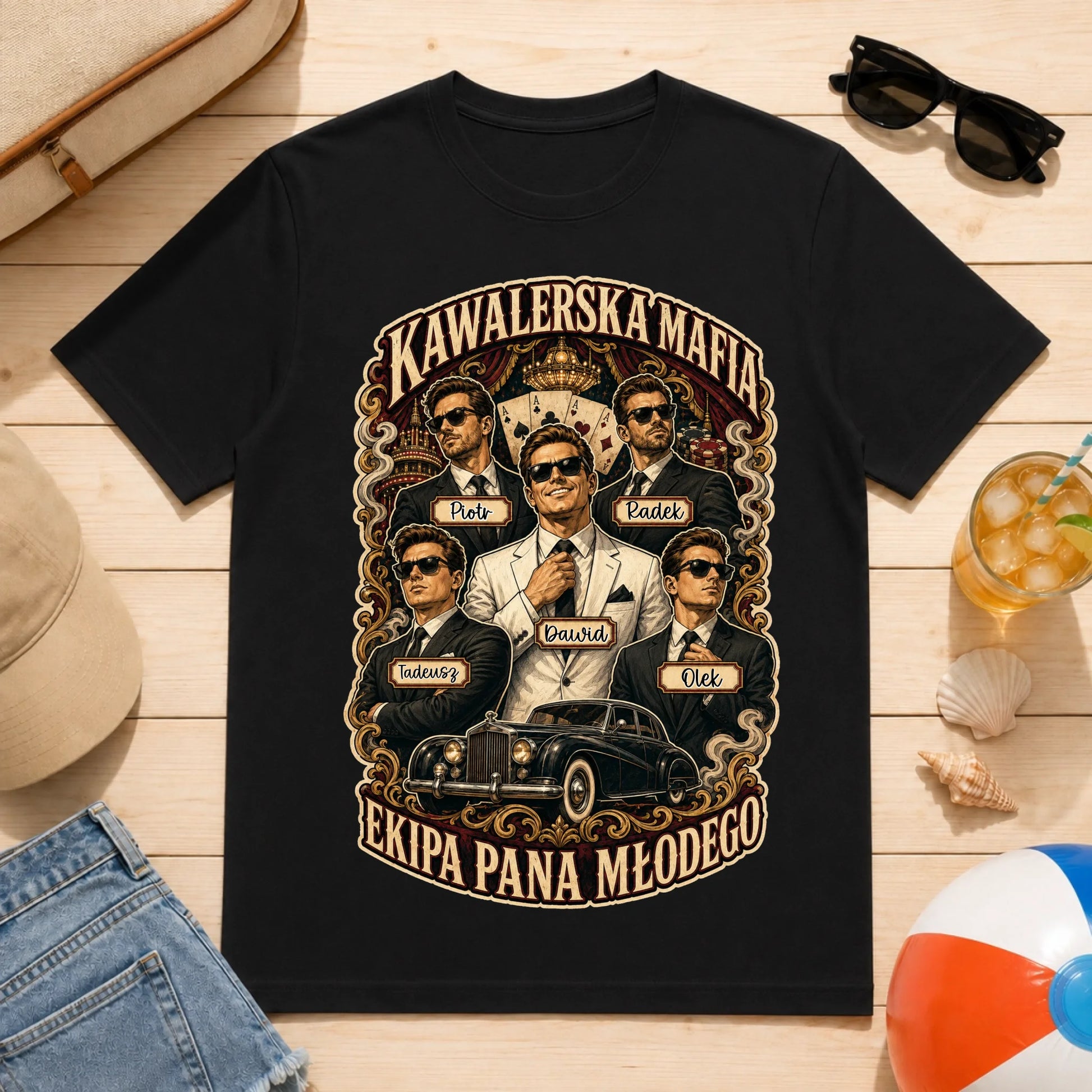 Meska wakacje czarna