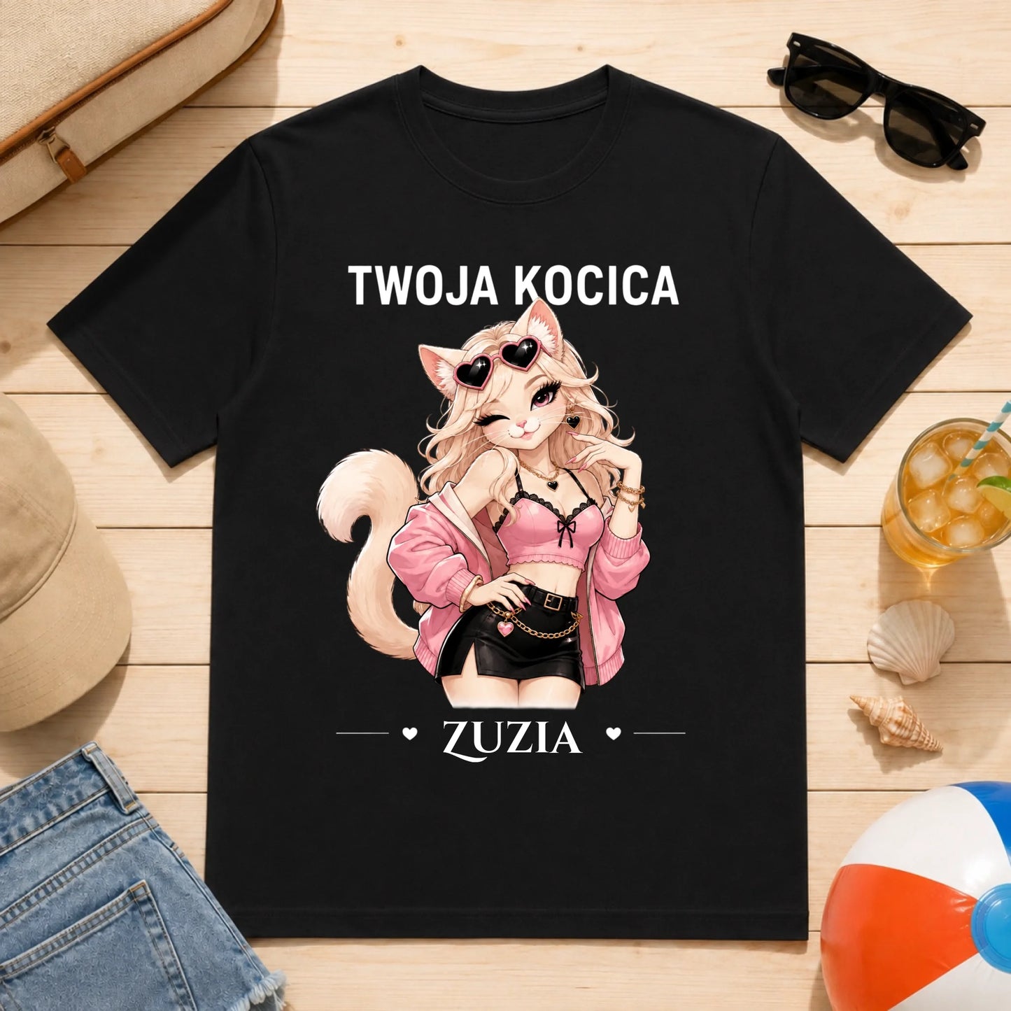 Meska wakacje czarna