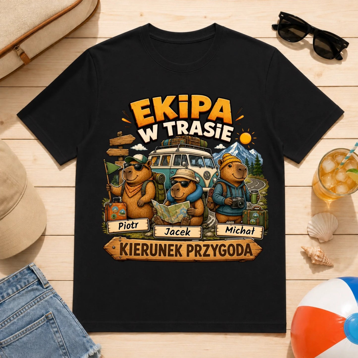 Meska wakacje czarna