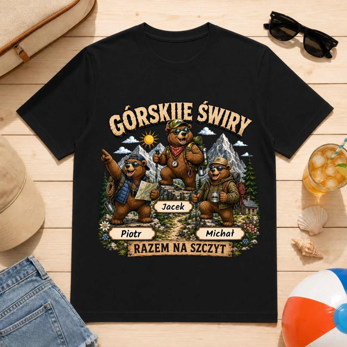 Meska wakacje czarna