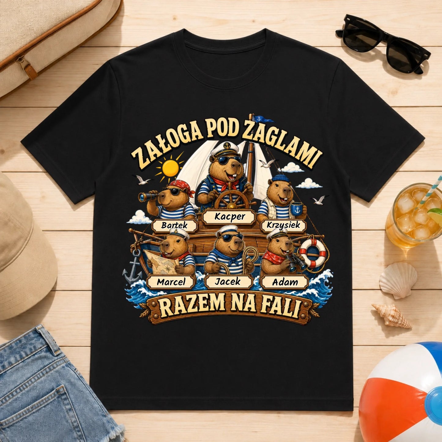 Meska wakacje czarna