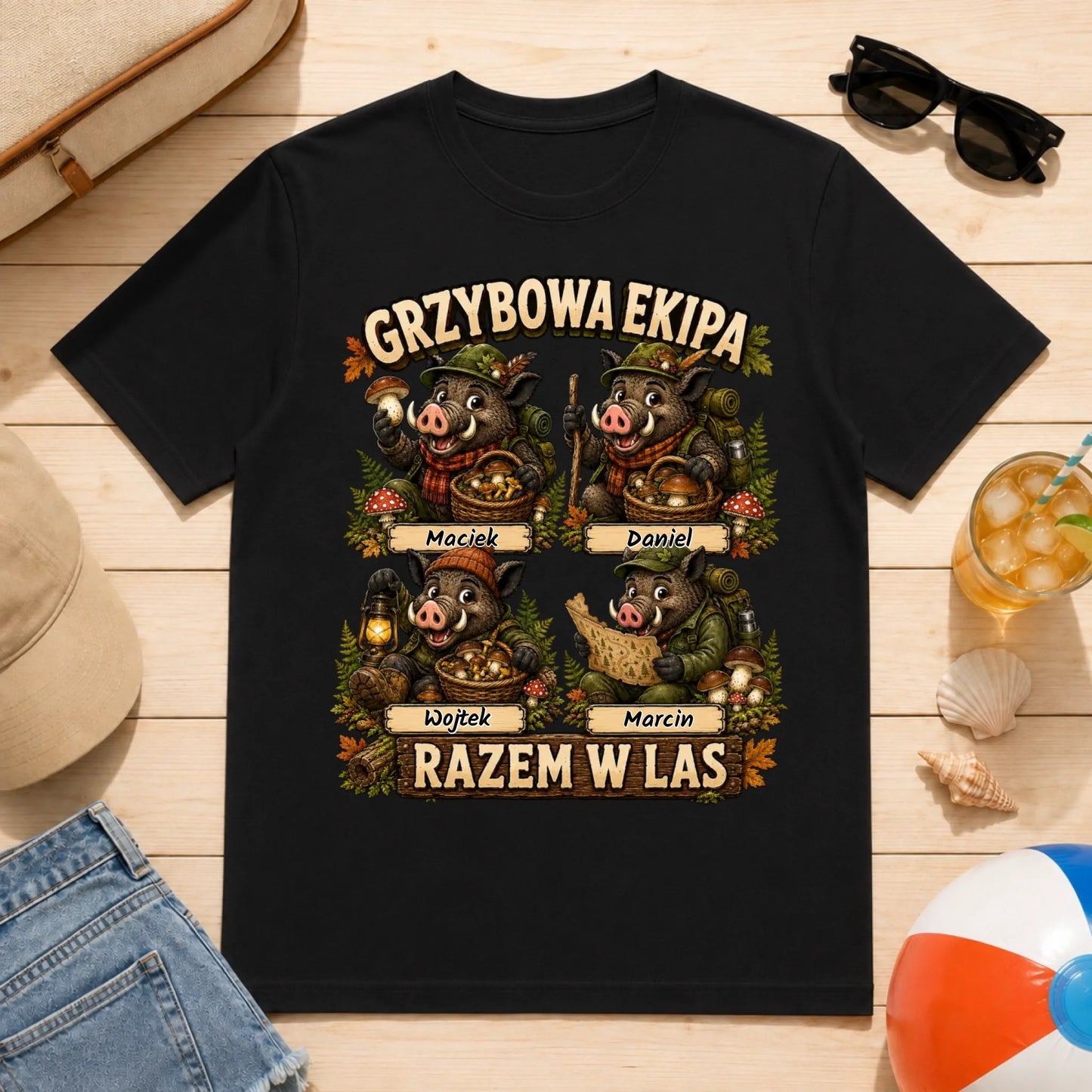 Meska wakacje czarna
