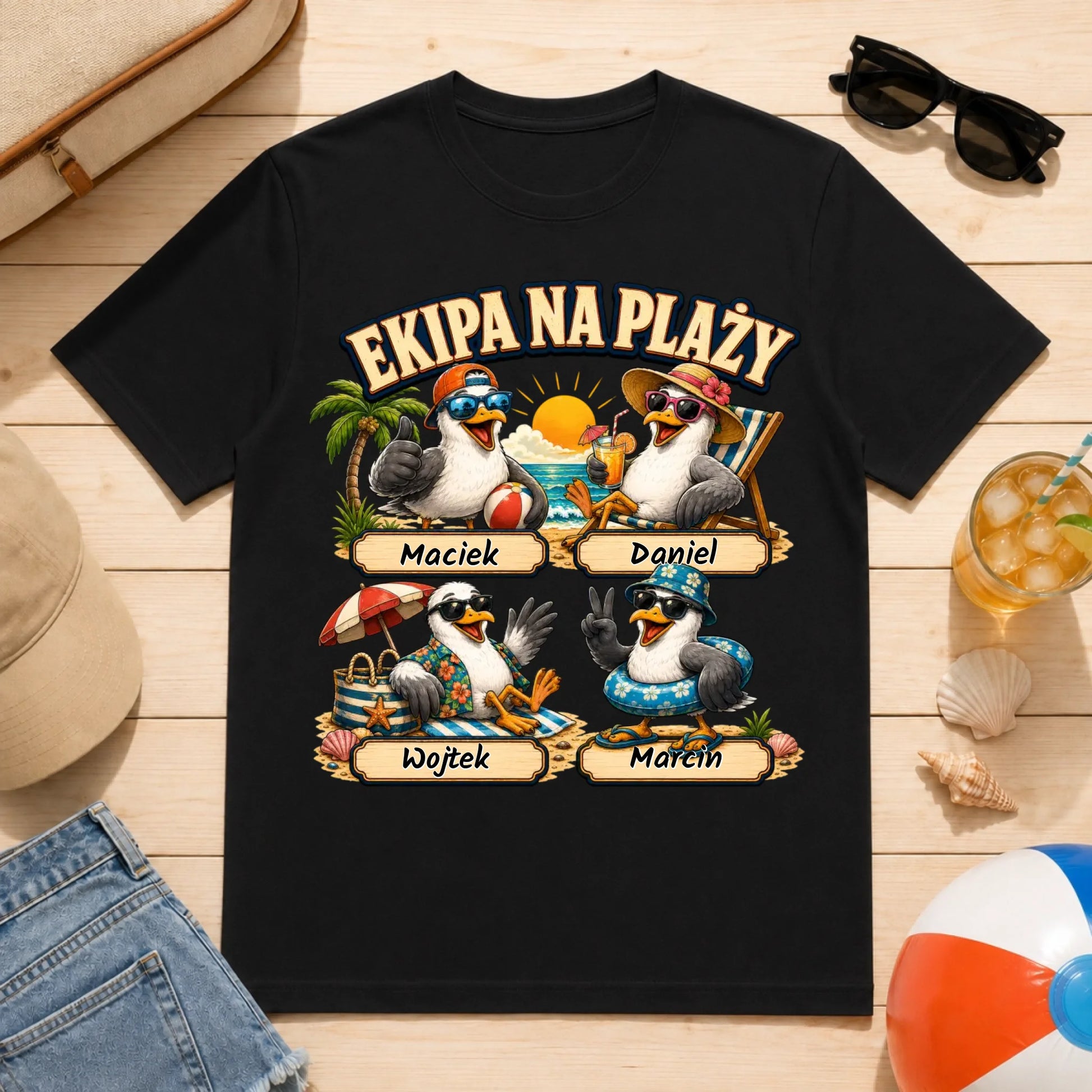 Meska wakacje czarna