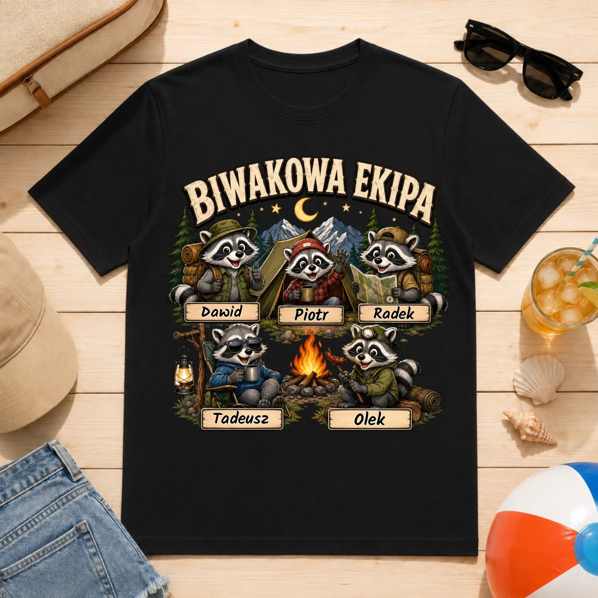 Meska wakacje czarna