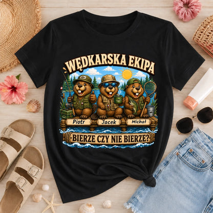 damska wakacje czarna