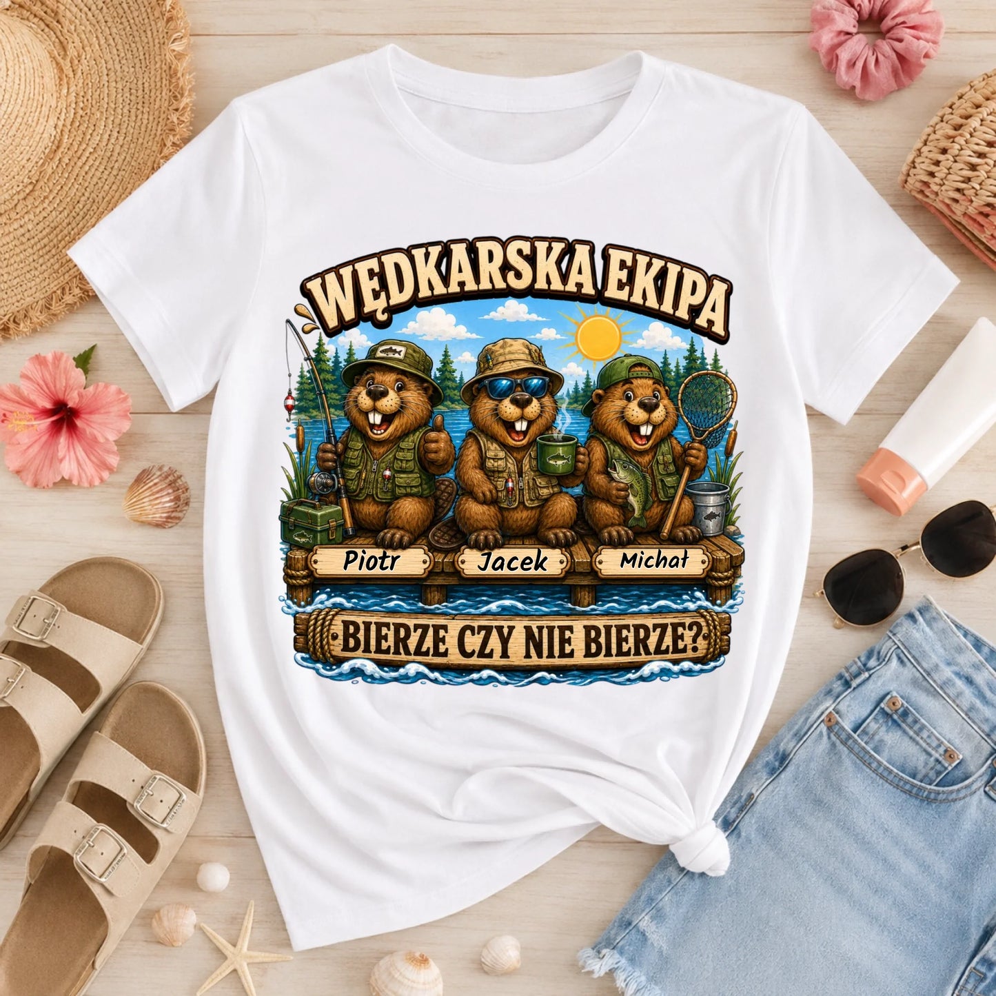 damska wakacje biała