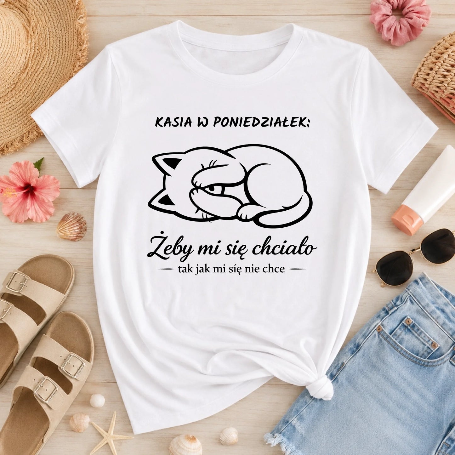 damska wakacje biała