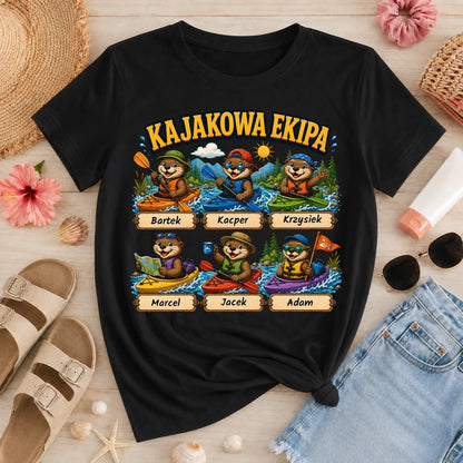 damska wakacje czarna