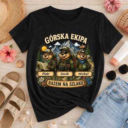 damska wakacje czarna