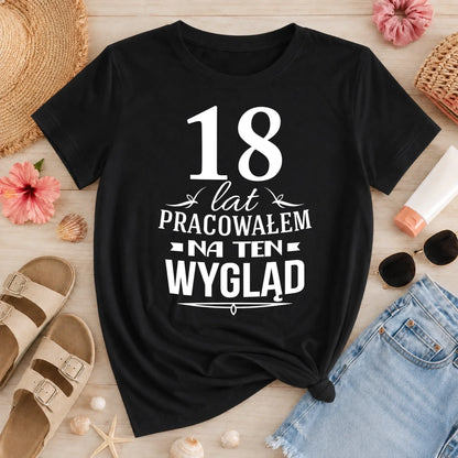 damska wakacje czarna