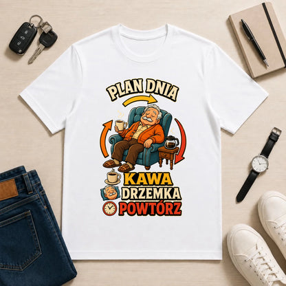 męska biała