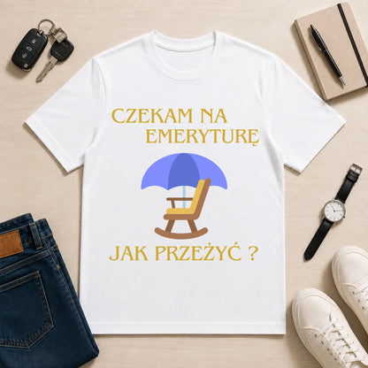 męska biała