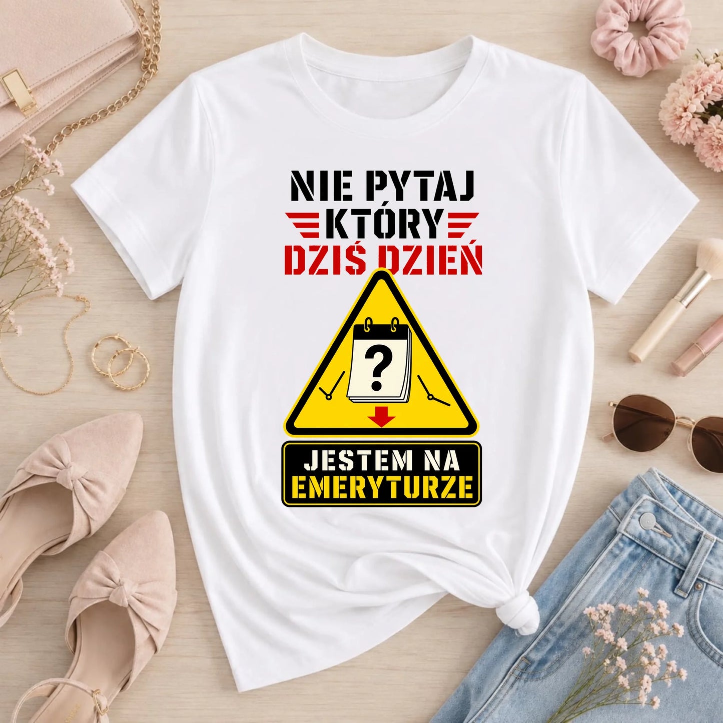 damska biala