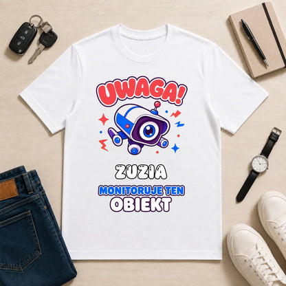 męska biała