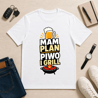 męska biała