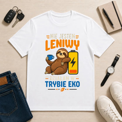 męska biała