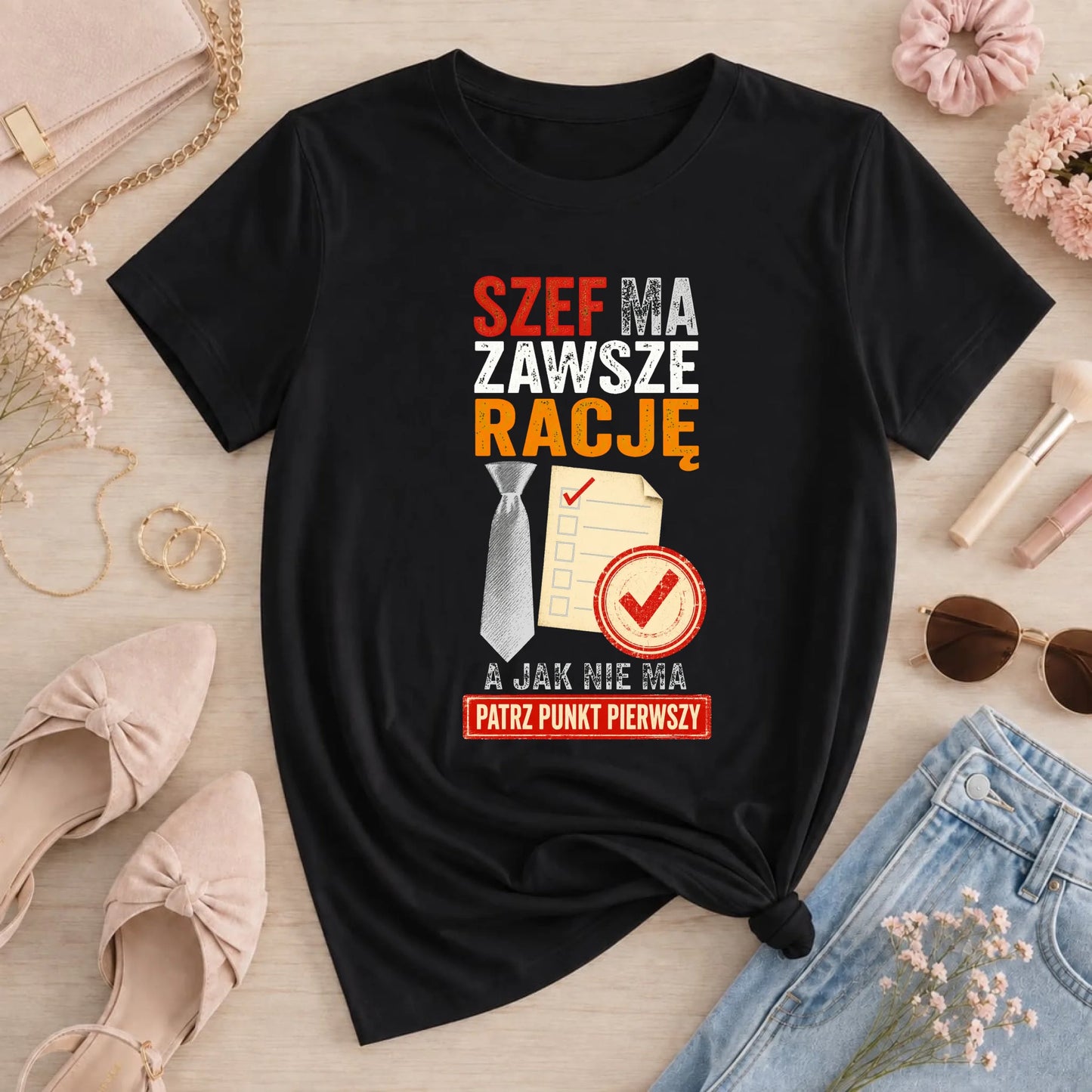 damska czarna