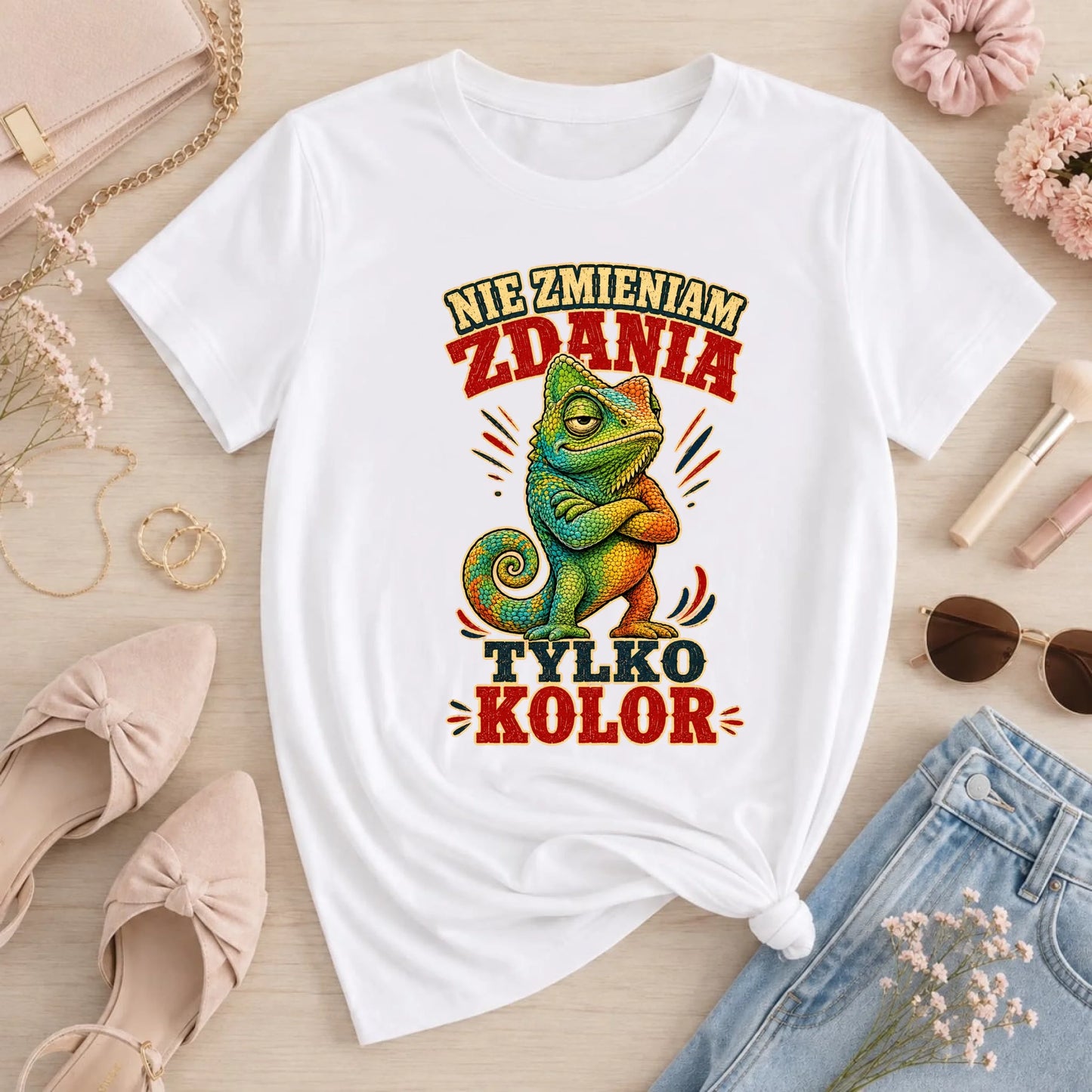 damska biala
