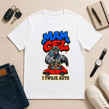męska biała