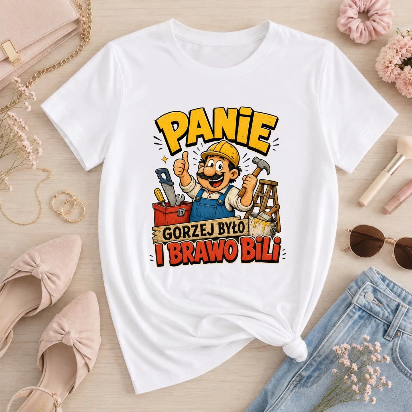damska biala