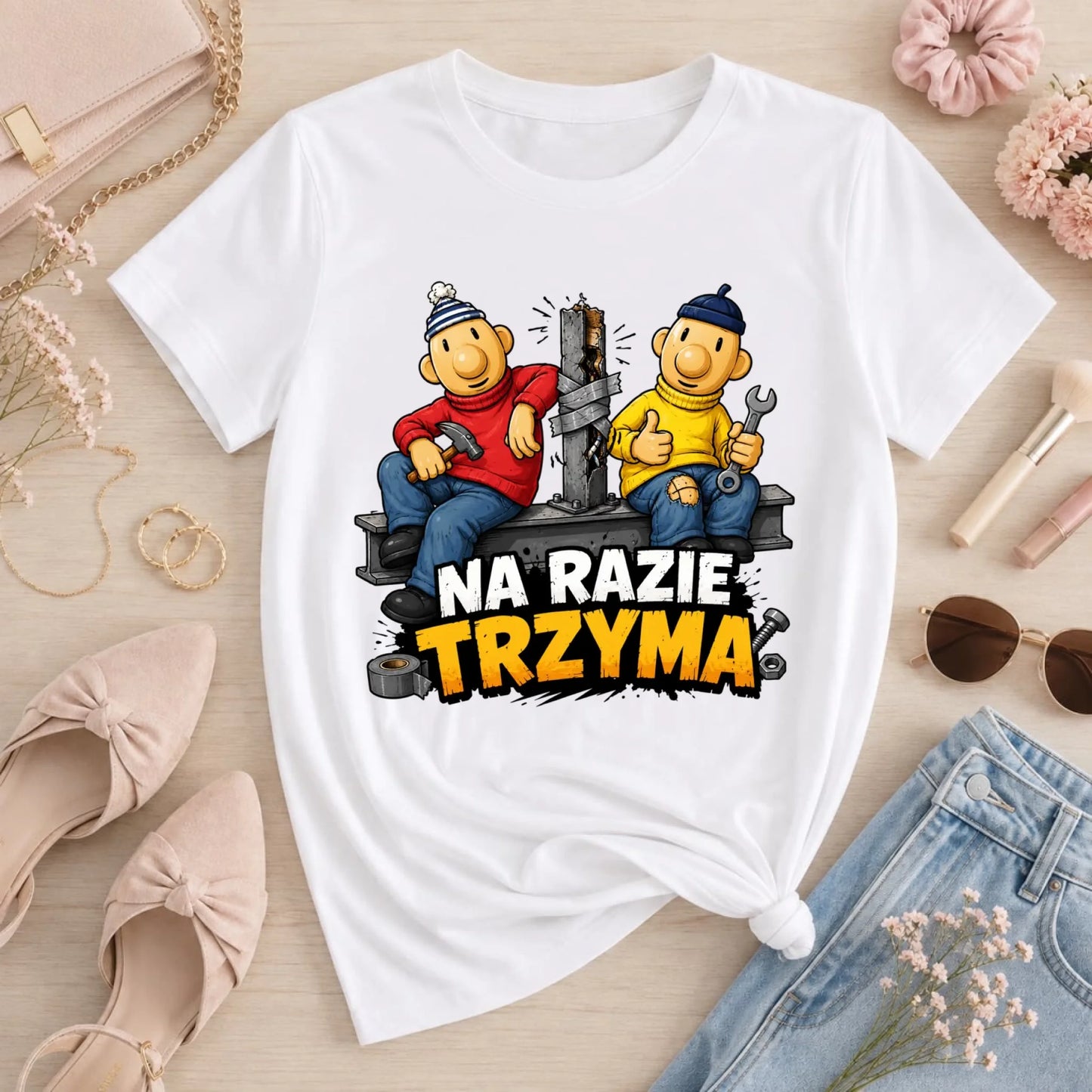 damska biala