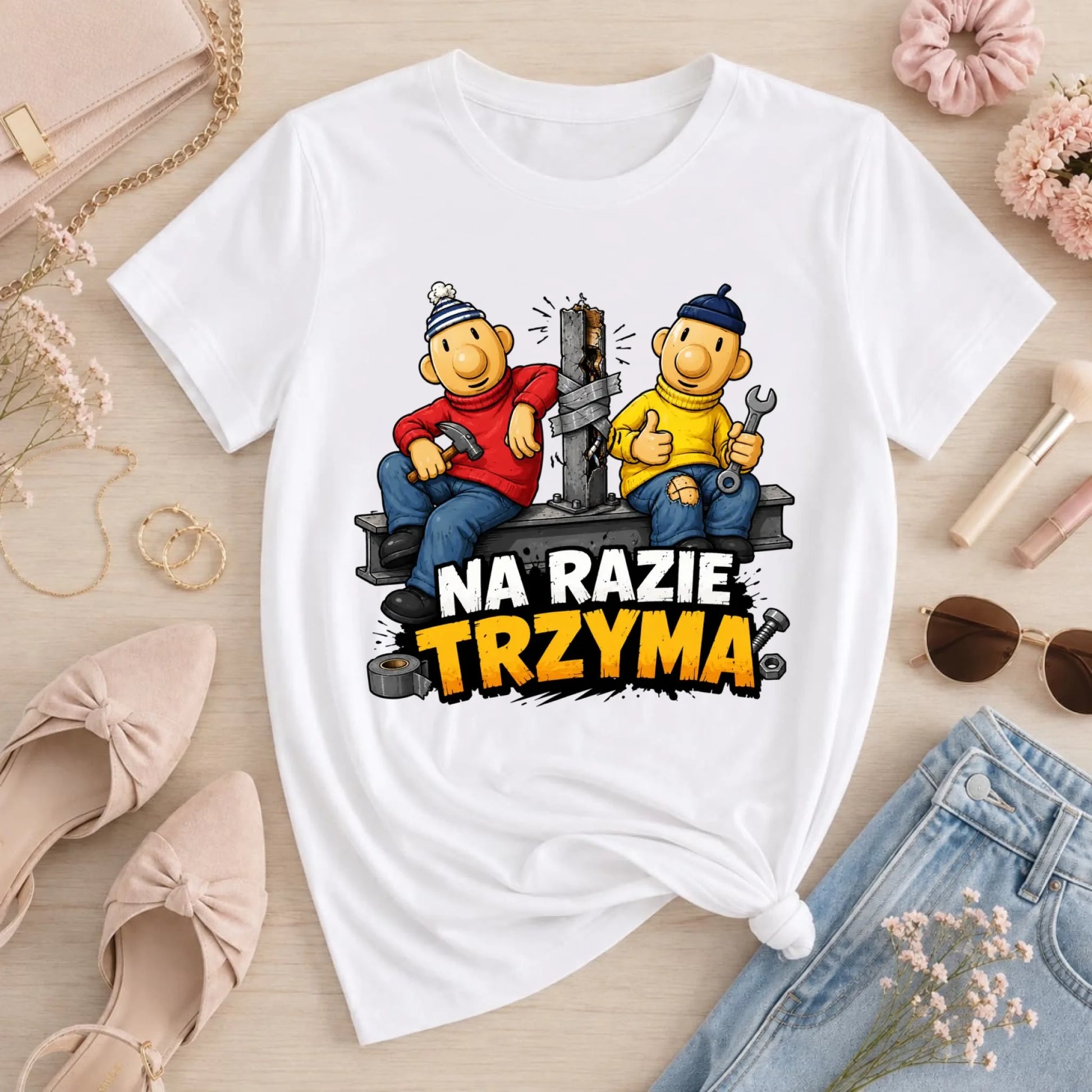 damska biala