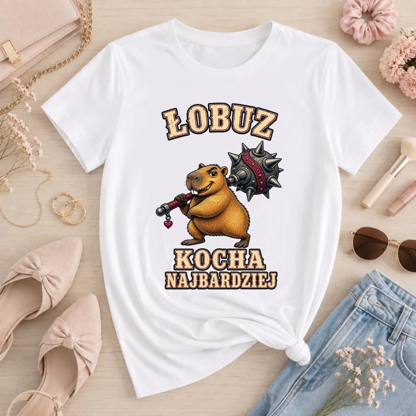 damska biala