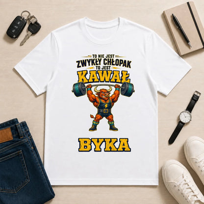 męska biała