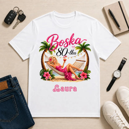 męska biała