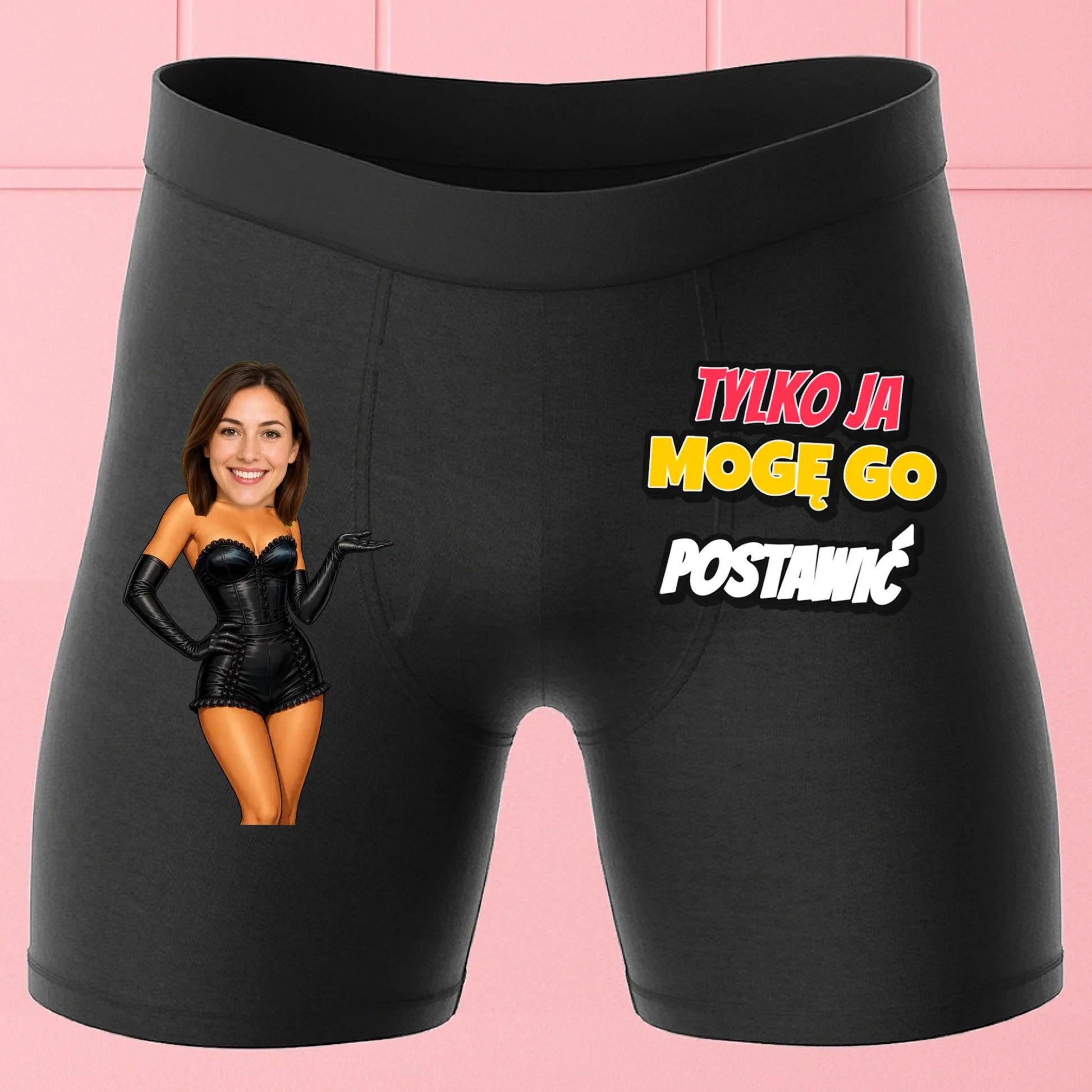 Bokserki Czarne Customily