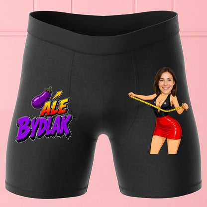 Bokserki Czarne Customily